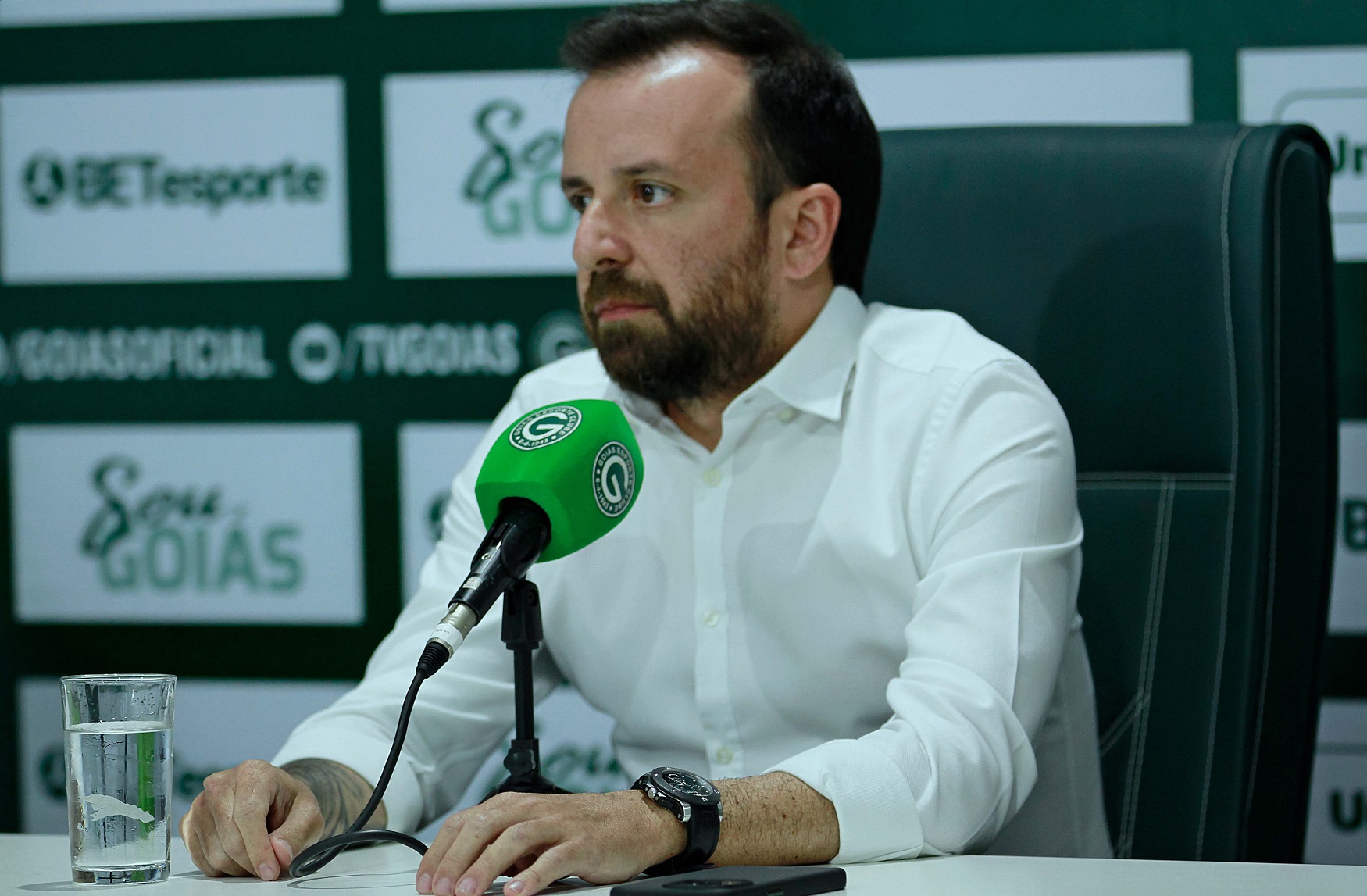 Goiás apresenta Lucas Andrino, novo diretor de futebol, que chega com único objetivo: “O acesso”