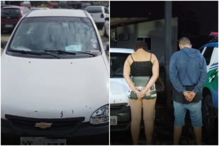 PM recupera, em Goiânia, carro furtado em Abadia de Goiás