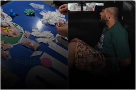 Preso em Goiânia suspeito de tráfico com R$ 20 mil em cocaína, maconha, crack e ecstasy