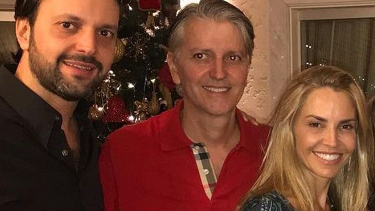 Alexandre Baldy, Joel Sant'Anna e Millene Braga (Foto: Reprodução)