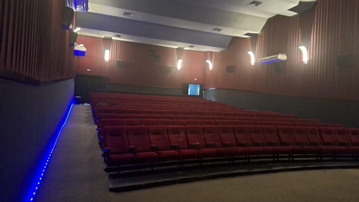 Segunda parte da reforma no Cine Ritz (Foto: divulgação)