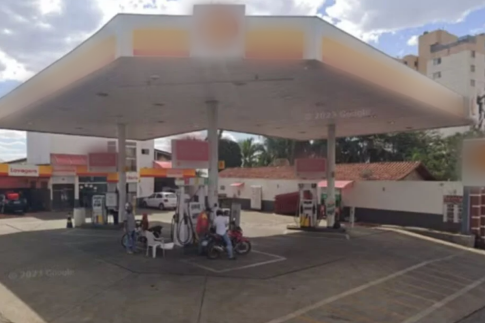 Posto de gasolina em Anápolis (Foto: Reprodução - Google)