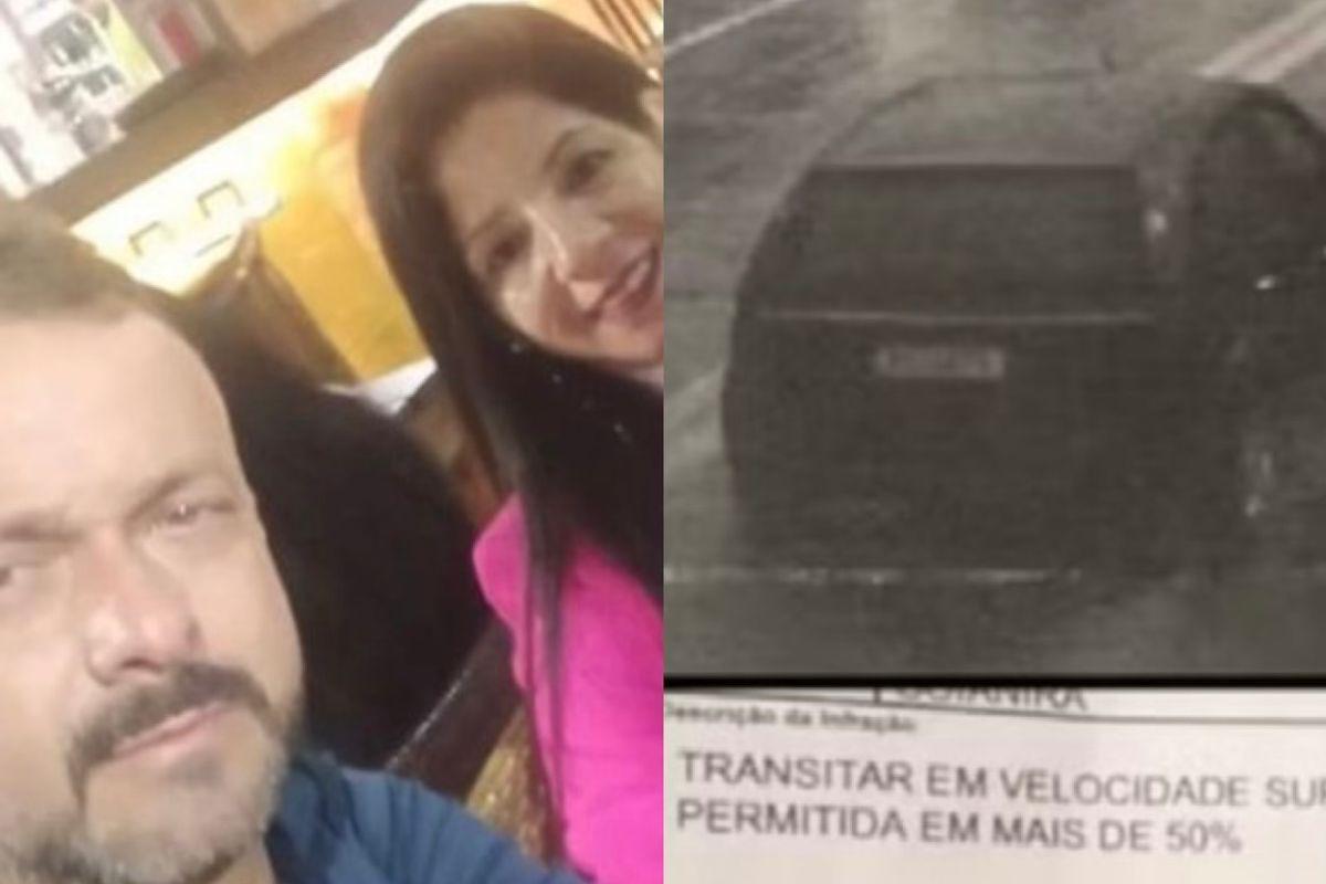 Goiás: carro de casal que sumiu há 1 mês levou multa no dia do desaparecimento