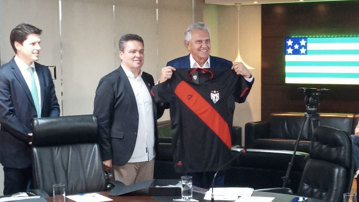 Daniel Vilela, Adson Batista e Ronaldo Caiado