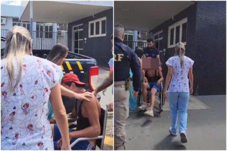 Ciclista que saiu do MT para o DF pela filha e passou mal em Jussara vai seguir de ônibus