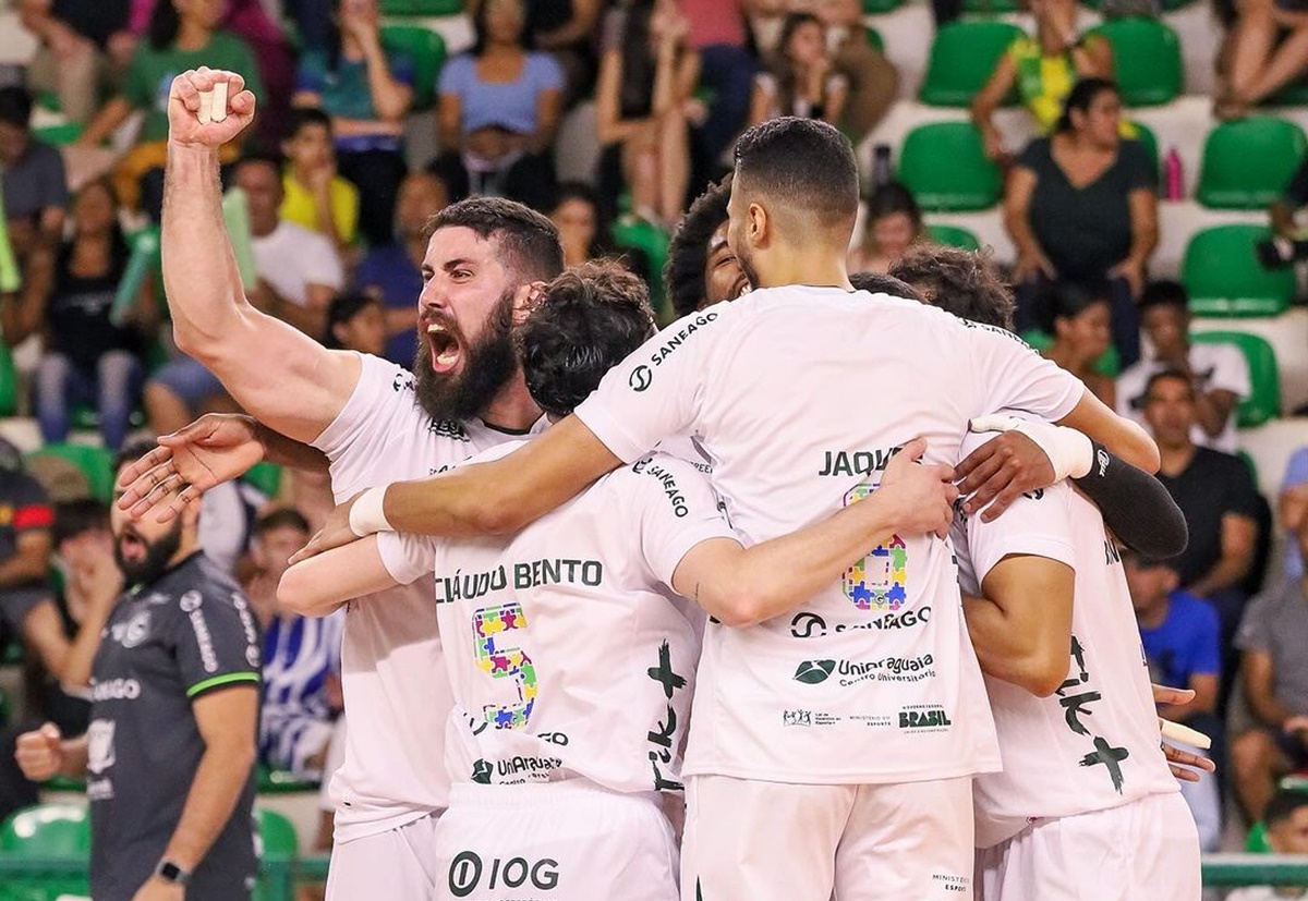 Goiás Vôlei derrota Brasília Vôlei fora de casa e abre vantagem na semifinal da Superliga B