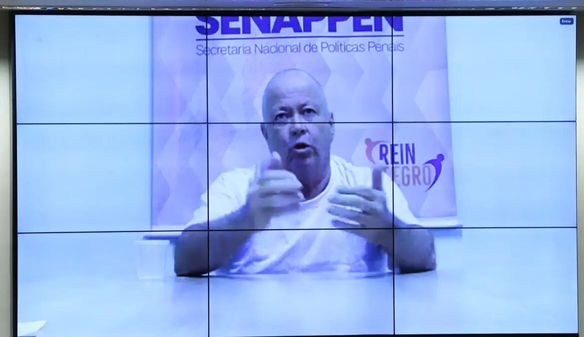 Chiquinho Brazão em audiência online (Foto: Agência Brasil)