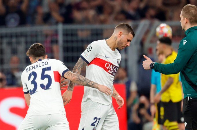 Lucas Hernández sofre grave lesão no joelho em jogo do PSG e perderá a Eurocopa