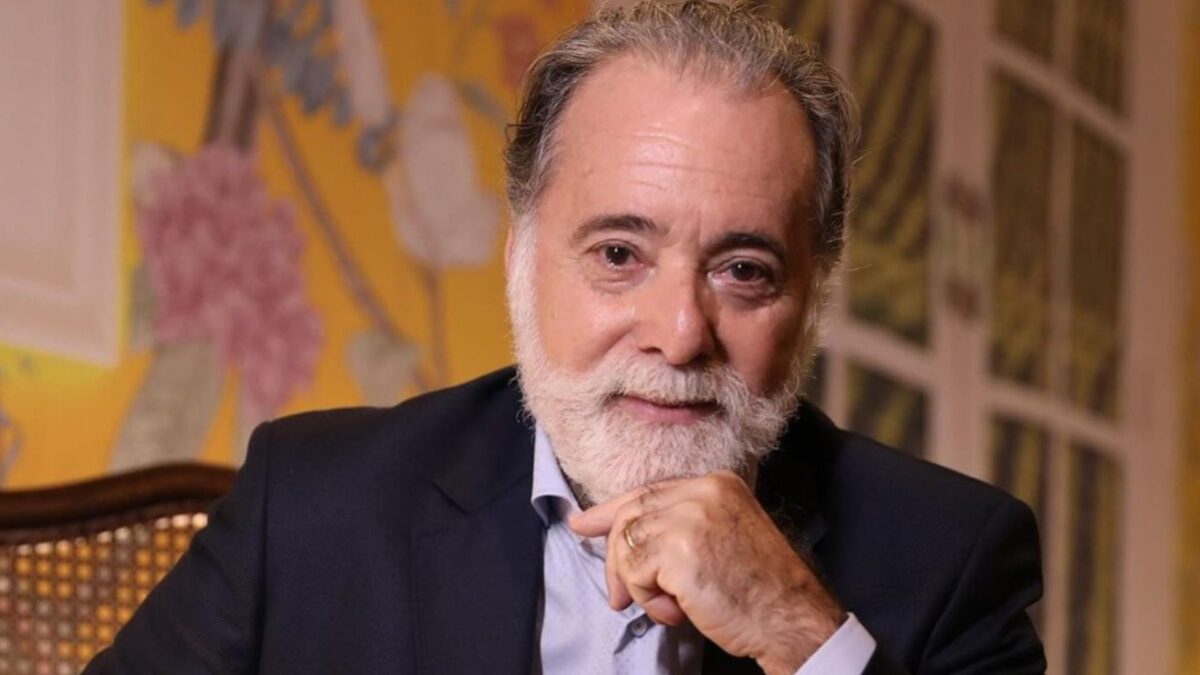 Tony Ramos recebe alta de hospital no Rio de Janeiro