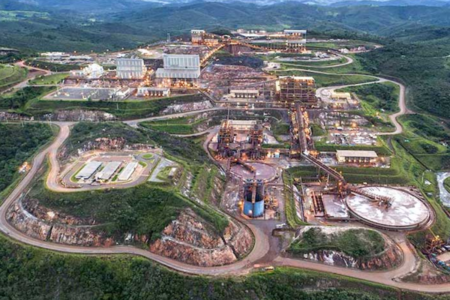 Planta da Anglo American no Brasil (Foto: Reprodução)