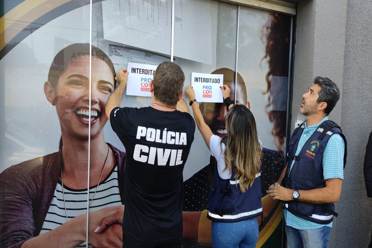 Empresa em Goiânia é fechada por suspeita de aplicar golpes de falso financiamento