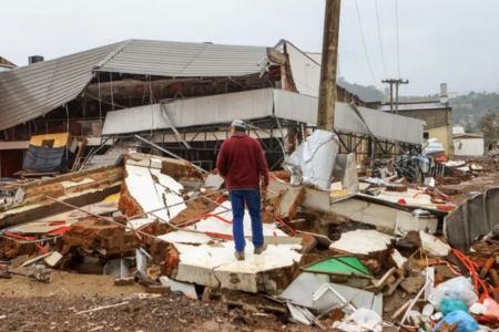 Tragédia no Rio Grande do Sul (Foto: Agência Brasil)
