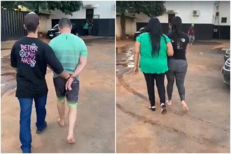 Preso casal suspeito de fugir da Bahia e se fixar em Formosa para traficar drogas e lavar dinheiro