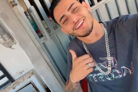 Gabriel Areba, de 24 anos, que morreu após ser baleado por PM de Mato Grosso