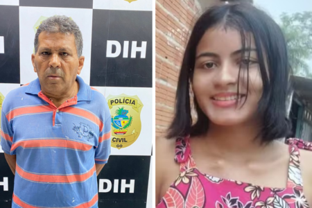 Osvaldo Pereira de Sousa, de 66 anos, suspeito de matar a jovem Pâmela Carneiro de Araújo, de 19, em Goiânia