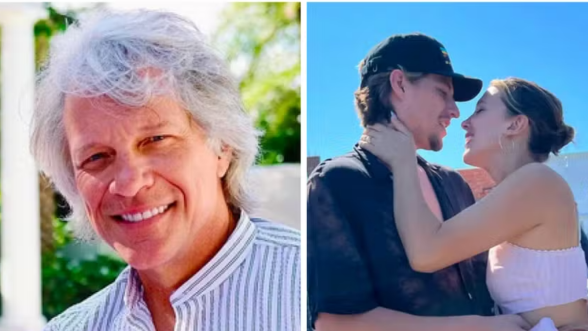Bon Jovi confirmou casamento do filho com a atriz (Foto reprodução instagram)