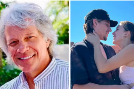 Bon Jovi confirmou casamento do filho com a atriz (Foto reprodução instagram)