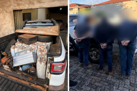 Quatro pessoas são presas em operação que investiga furtos de defensivos agrícolas, em Goiás