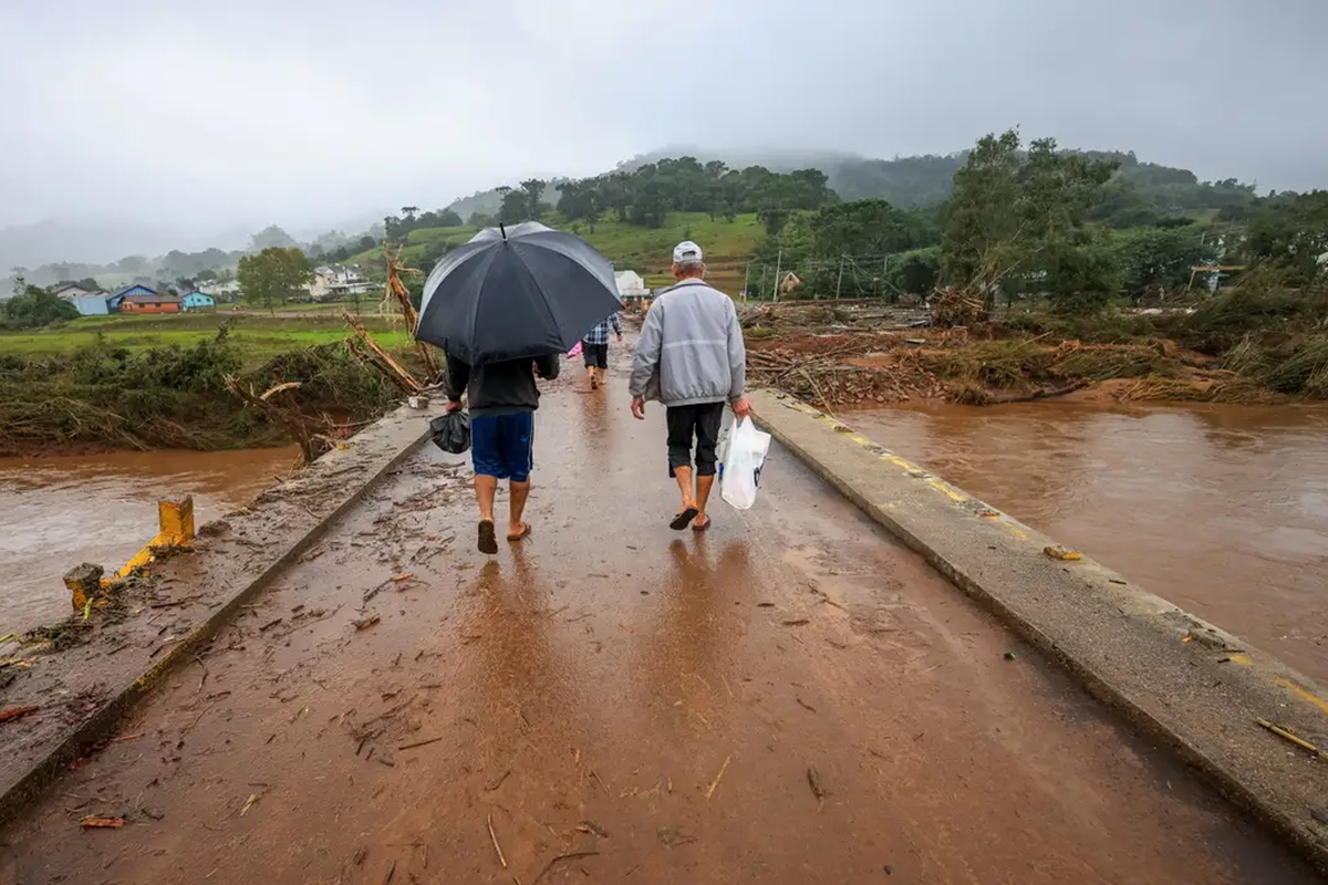 MST tem prejuízo de R$ 90 mi e 420 famílias atingidas por chuvas no RS