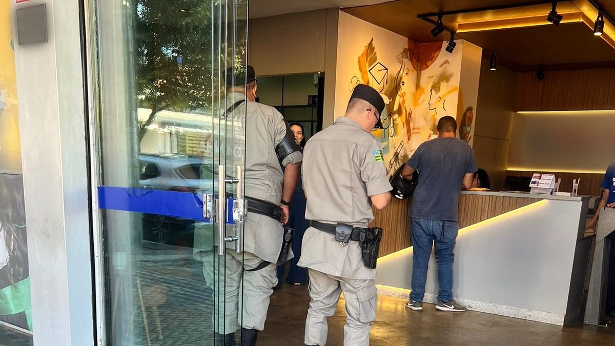 Colégio em que houve ameaça (Foto: Reprodução)