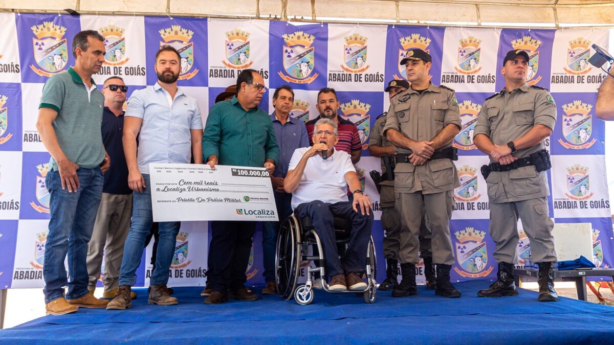 Abadia de Goiás vai ganhar o seu primeiro pelotão da PM