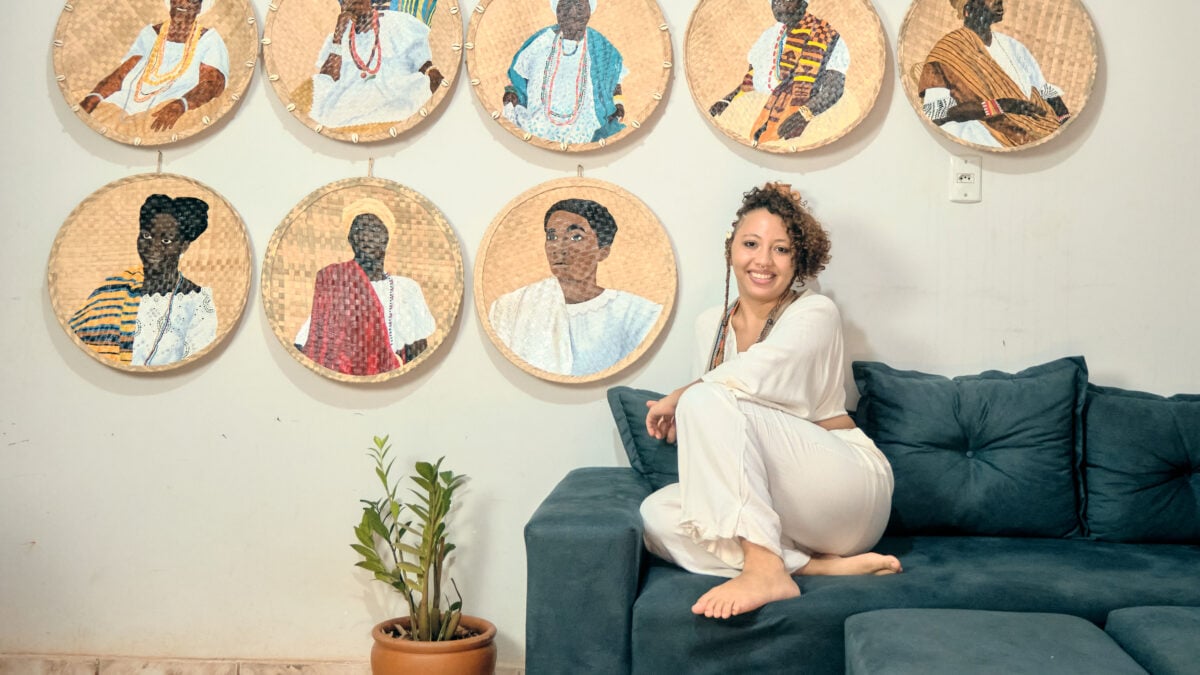 Exposição As Matriarcas em Goiânia (Foto: Lucas Almeida)