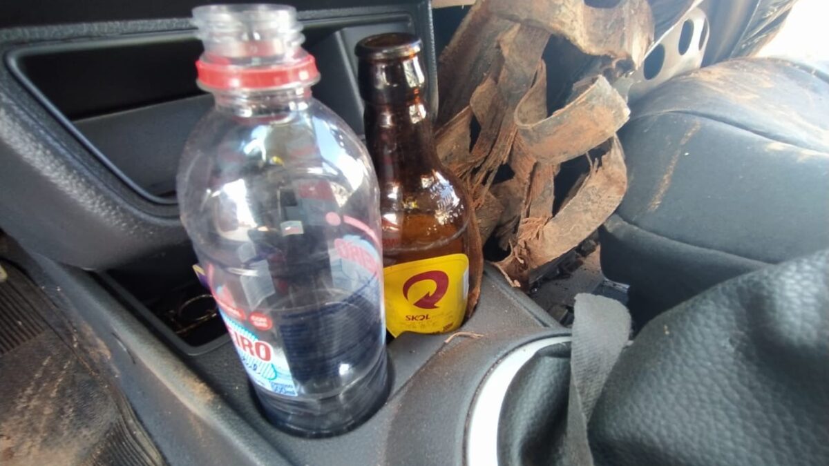 Motorista alcoolizado não prestou socorro após colisão (Foto PRFGO)