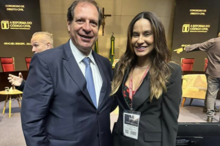 Luis Felipe Salomão e Patrícia Carrijo (Foto: Divulgação)