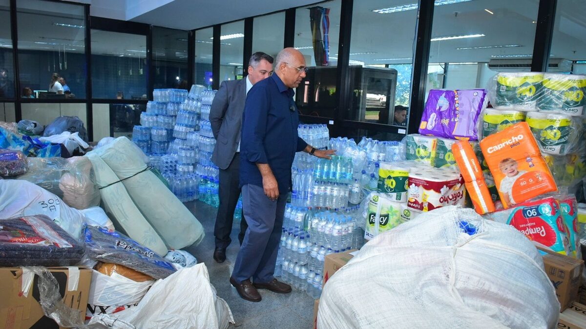 Goiânia envia comitiva e doações ao Rio Grande do Sul