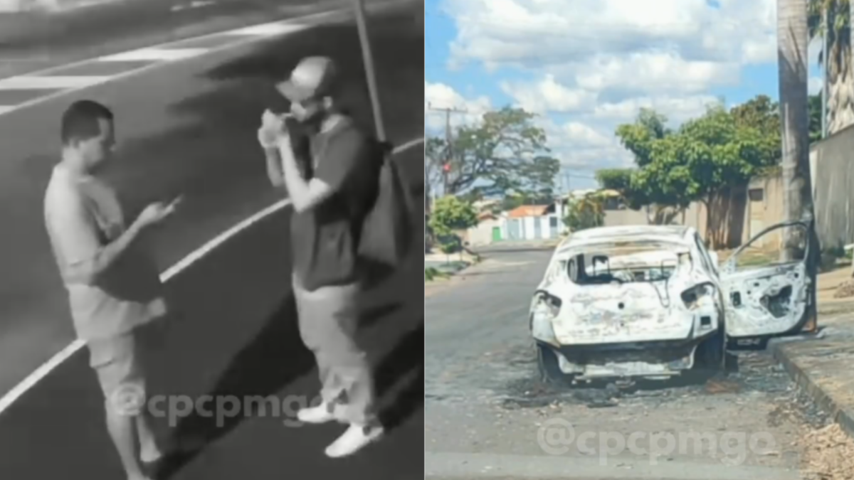 Polícia prende dupla por roubo e sequestro de carro de aplicativo em Goiânia