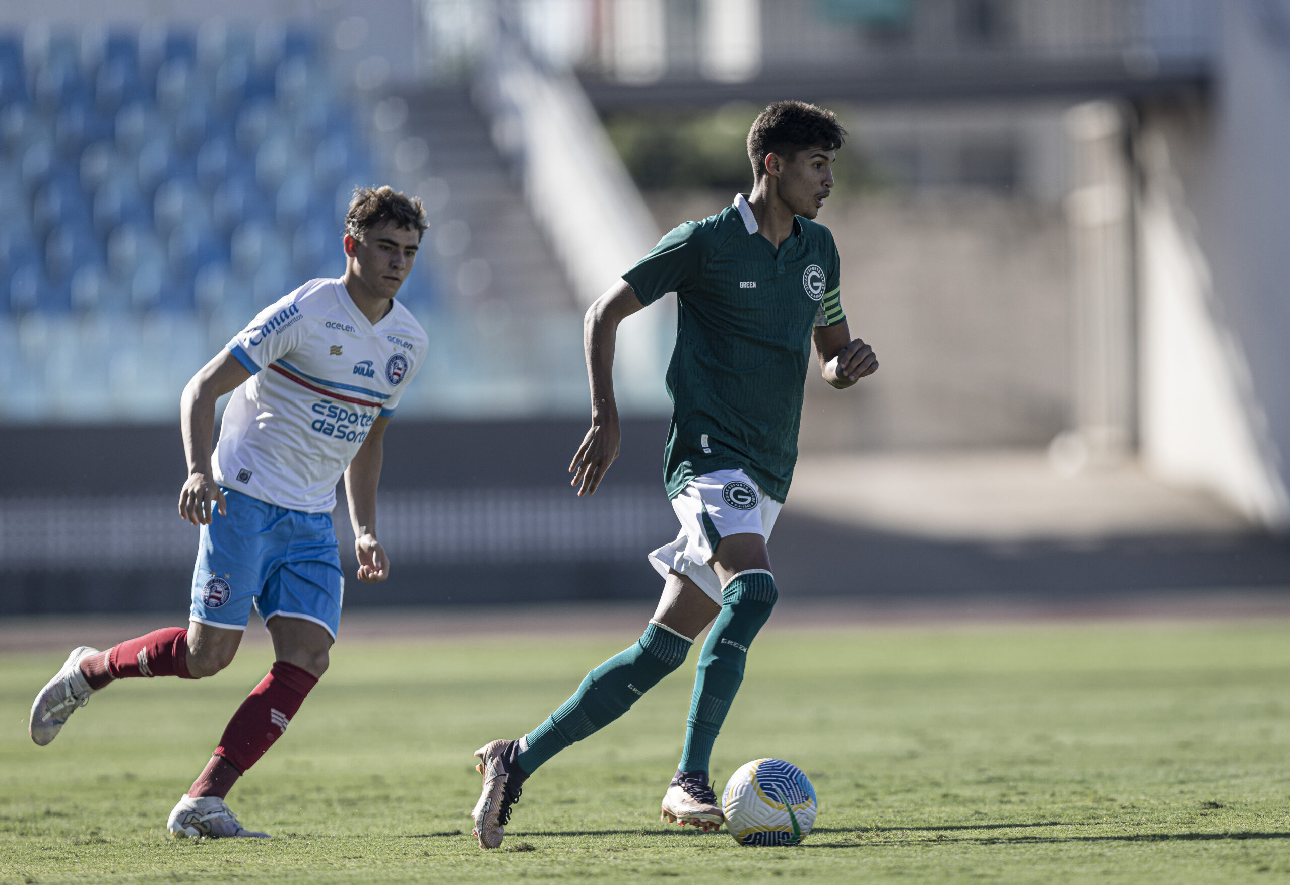 Goiás vira para cima do Bahia, mas sofre empate no final, em Brasileiro Sub-20