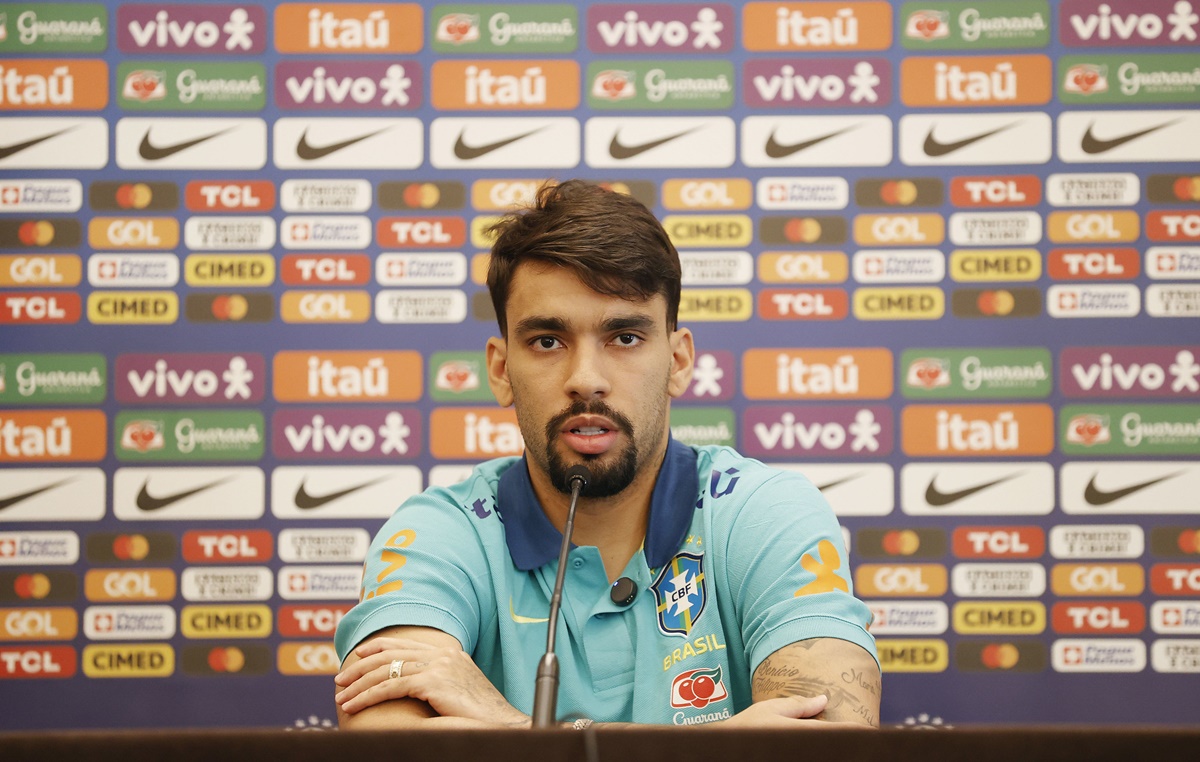 Lucas Paquetá se recusa a falar sobre apostas ‘a conselho dos advogados’