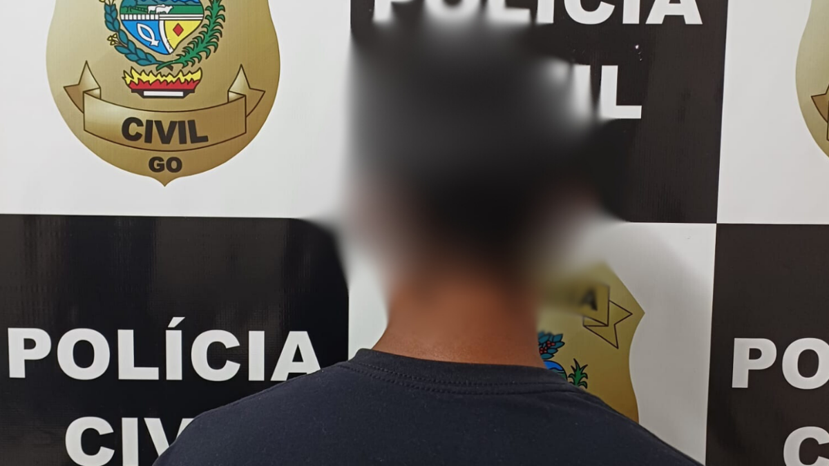 Investigado por homicídio está em prisão preventiva (Foto PCGO)