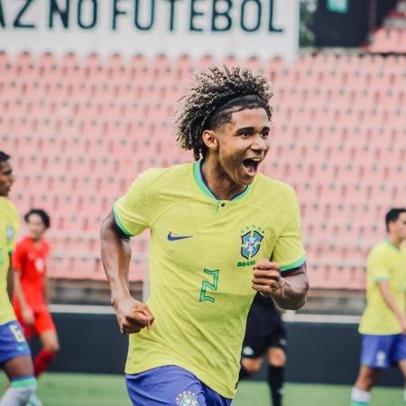 Pedro Lima, lateral-direito da seleção brasileira sub-17. Foto: Reprodução/Instagram/pedrolima2_