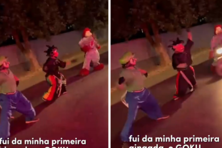 'Goku' da carreta furacão é atropelado por moto em MG