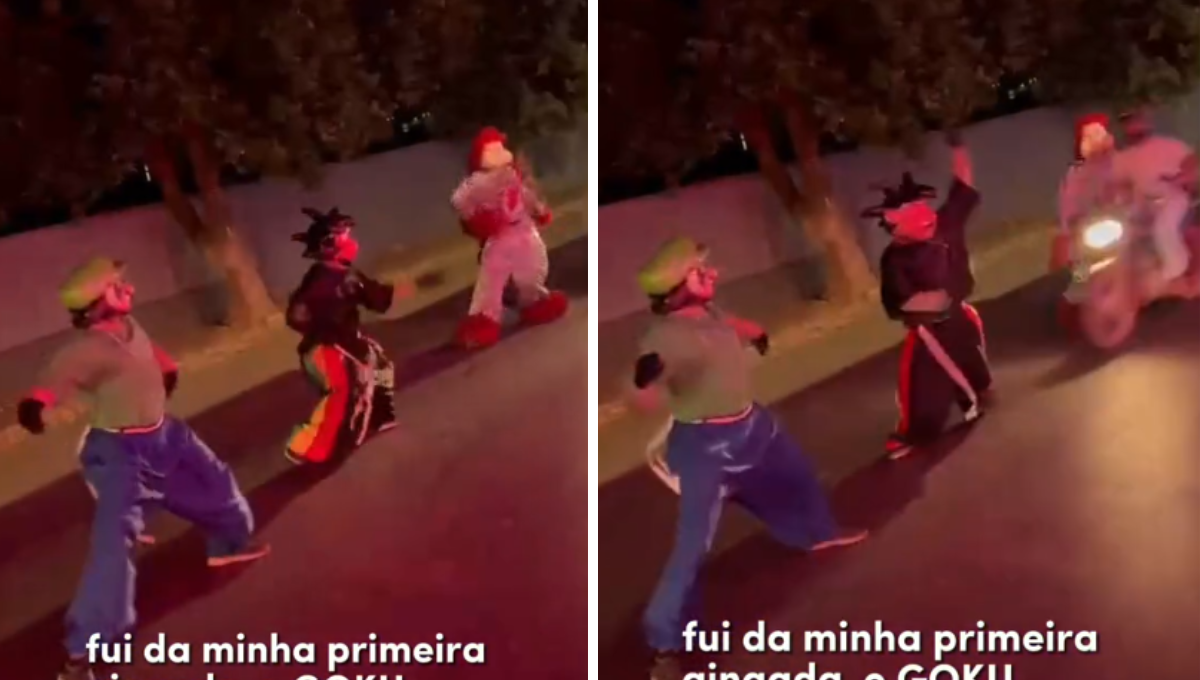 ‘Goku’ da carreta furacão é atropelado por moto em MG; vídeo