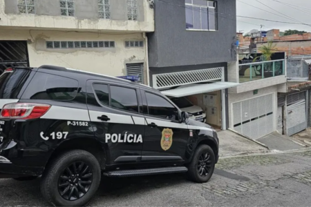Polícia Civil de Goiás cumpre mandado em São Paulo (Foto: Divulgação/PCGO)