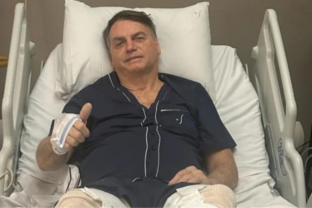 Boletim atualiza quadro clínico de Bolsonaro em hospital (Foto reprodução Instagram)