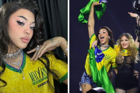 Pabllo Vittar convida público a vester verde e amarelo (Foto Instagram Perpétua Almeida)