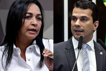 Senadores Eliziane Gama e Irajá (Fotos: Agência Senado)