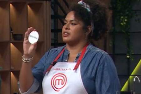 Gabriela Cunha, goiana no Masterchef Brasil 2024 (Foto reprodução Band TV)