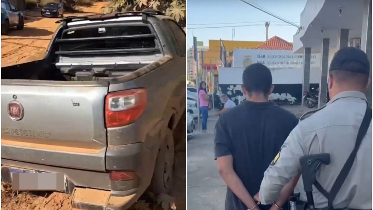 Homem é preso pela 9ª vez após furtar dois carros e uma moto em Caldas Novas, diz PM