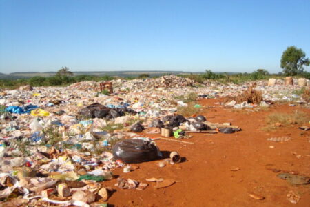 Lixão de Orizona (Foto: Ministério Público)