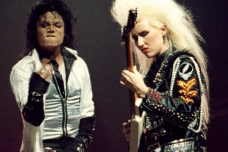 Michael Jackson e Jennifer Batten (Foto reprodução site)