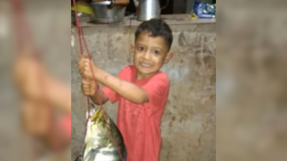Kaio Jesus, de 5 anos, que morreu após cair em lago de fazenda em Quirinópolis