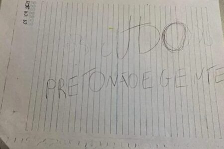 “Preto não é gente”: polícia entende que adolescente cometeu racismo contra professora em Orizona