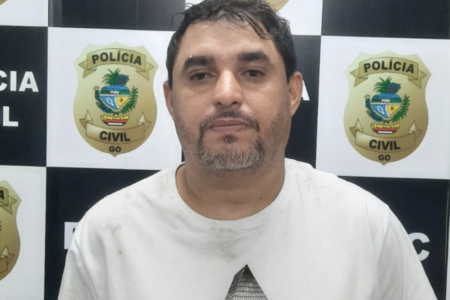 Fugitivo preso pela Polícia Civil (Foto: Divulgação)