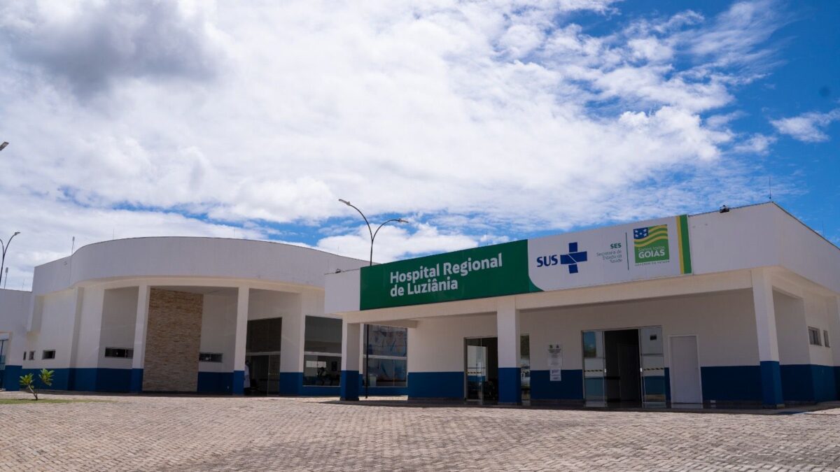 Hospital Regional de Luziânia (Foto: Governo de Goiás)