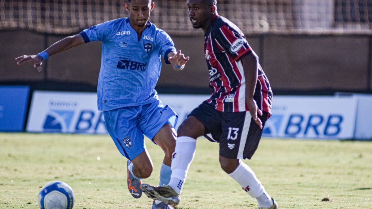 Breno Santos em ação contra o Real Brasília. Foto: Jéssika Lineker
