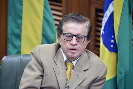 Ex-presidente da Alego e do TCE, Eurico Barbosa morre aos 91 anos (Foto: Y.Maeda/Alego)